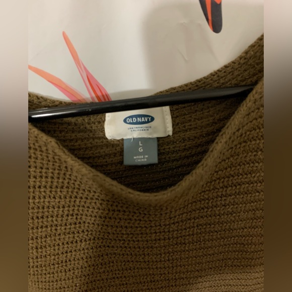 🔥5/$25 Old Navy Knotted Sweater Sz L - Picture 3 of 4